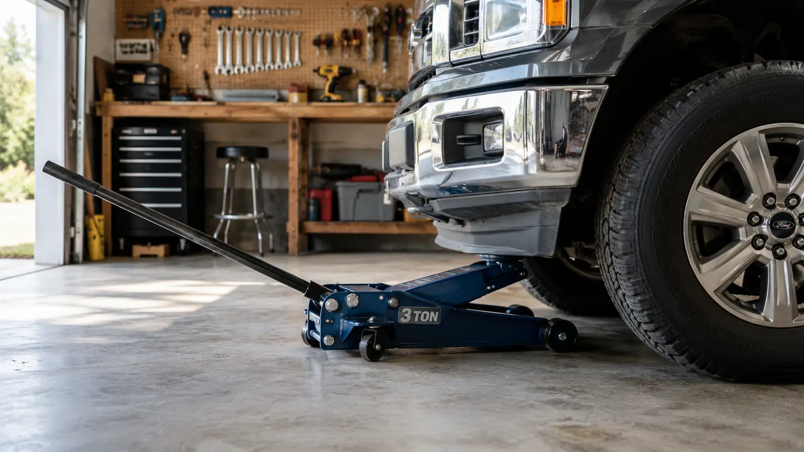 BIG RED 3 Ton Floor Jack Review: Years of Truck Work Condensed