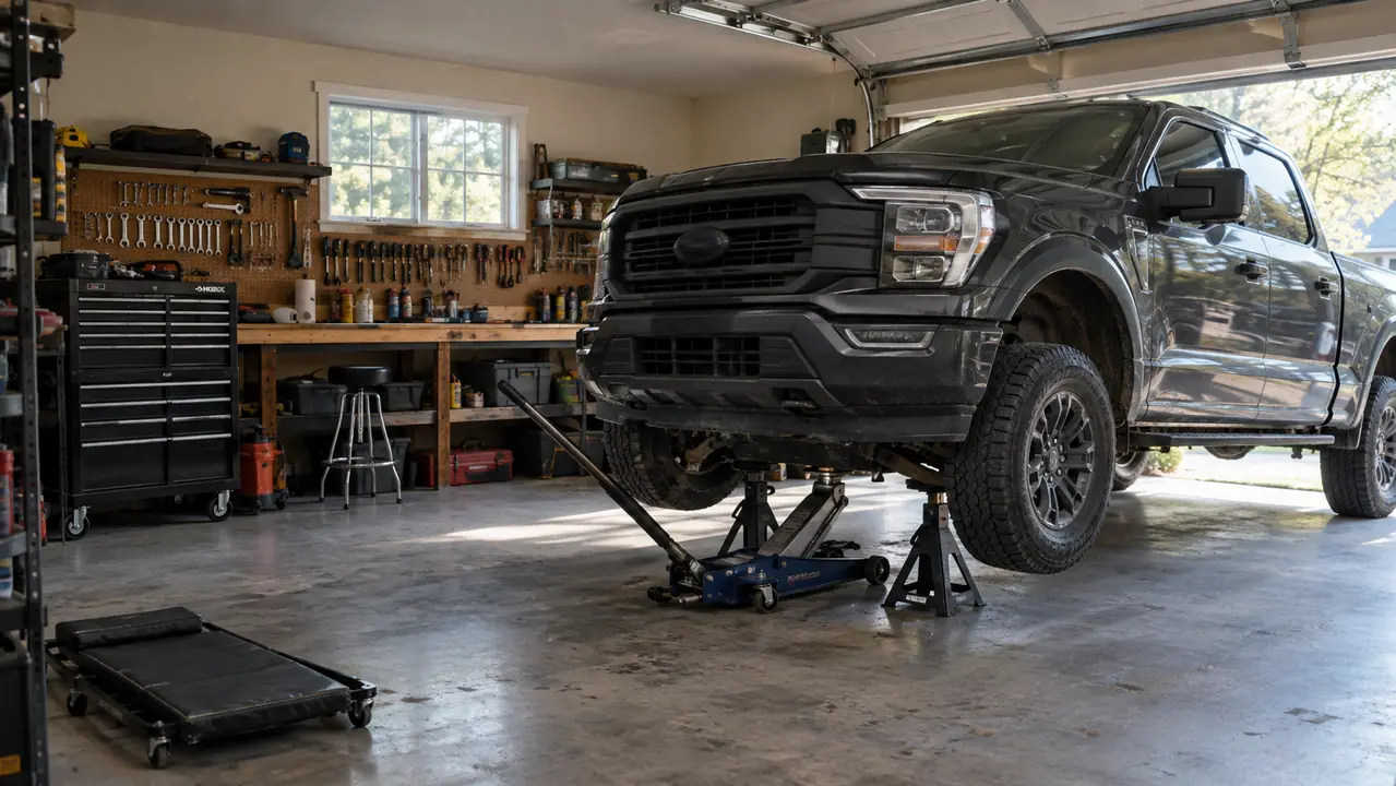 BIG RED Trolley Jack vs Low-Profile Racing Jack: What a Pickup Owner Needs